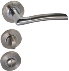 Gomboss/Perfekto Figo Körrozettás Szatén Króm Felület WC (25-600525-58)