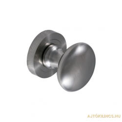 Gomboss/Perfekto GOMB - LIGHT szatén króm kerek rozettán fix v. forgó (25-601256-80)