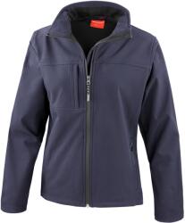 RESULT Női Softshell Premium 3 rétegű teljesítmény kabát (vízálló, szélálló és L kék