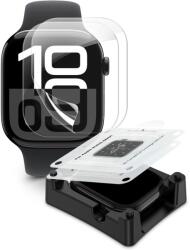 Apple Watch 10 (42 mm) okosóra kijelzővédő fólia - Tech- Protect Supreme - fólia felhelyezést segítővel (2db) - tokgalaxis