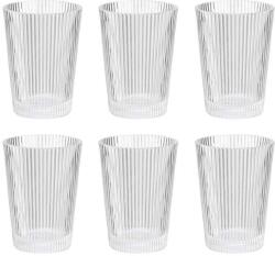 Stelton pohár szett Pilastro 240 ml 6 db - áttetsző Univerzális méret
