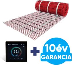 WENTOREX U-HEAT Mat elektromos fűtőszőnyeg 2 m2 / 300 Watt + digitális Design WiFi termosztát / padlófűtés szett