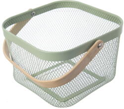 Orion Coș de depozitare din sârmă din metal 24, 5x27x30 cm Greenish - Orion