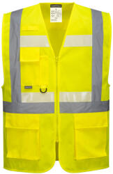 Portwest G456YER5XL Portwest Glowtex vezetői mellény Ezee cipzárral (G456YER5XL)