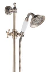 FERRO Retro Old Bronze rudas zuhanyszett, bronz N160BR