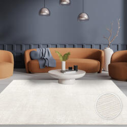 Boho Skandi krém egyszínű szőnyeg 80x300 cm