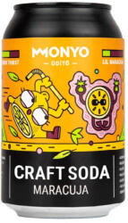 MONYO Brewing Co. Maracuja Craft Soda 0, 33l (alkoholmentes)