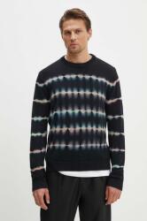 Paul Smith pamut pulóver könnyű, fekete, M2R. 960Y. N22151 - fekete M