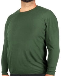 TifanTEX Tricou supradimensionat cu mânecă lungă, Gold, verde (Tricou) (2266H5)