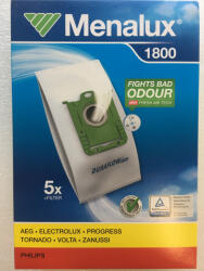 Menalux 1800 Duraflow SBAG szintetikus porzsák - 5 darab zsák + 1 filter - Utángyártott