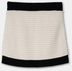 Abercrombie & Fitch gyerek szoknya bézs, mini, harang alakú, KI243-4055 - bézs 157/163