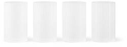 Ferm Living pohár szett Ripple Verrines 140 ml 4 db - fehér Univerzális méret