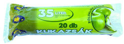 Kelly Szemeteszsák KELLY illatosított almás 50x60 cm 35L 20 darabos - papir-bolt