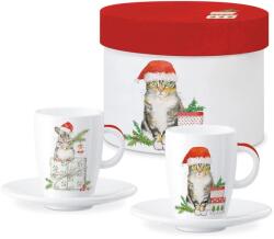 PPD Porcelán kávéscsésze szett - Fridolin & Kitty