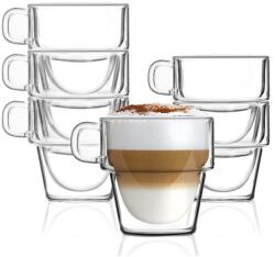 Vialli Design pohár szett 280 ml (6 db) - áttetsző Univerzális méret