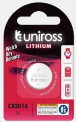 Uniross CR2016-C5 3V Uniross lítium gombelem