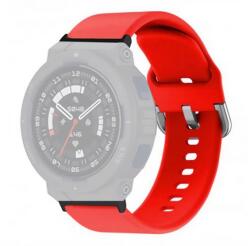 gigapack Pótszíj (egyedi méret, szilikon) PIROS Amazfit Active Edge (GP-164603)