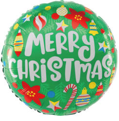 PartyPal Karácsonyi lufi 18" 45cm , Merry Christmas (LUFI589570)