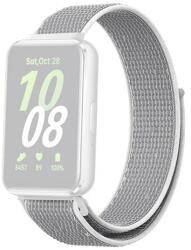 gigapack Pótszíj (egyedi méret, nylon, tépőzáras, légáteresztő) VILÁGOSSZÜRKE Samsung Galaxy Fit 3 (GP-164557)