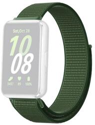 gigapack Pótszíj (egyedi méret, nylon, tépőzáras, légáteresztő) SÖTÉTZÖLD Samsung Galaxy Fit 3 (GP-164556)