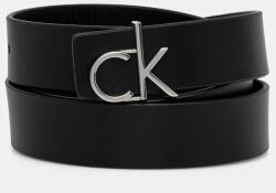 Calvin Klein bőr öv fekete, női, K60K613074 - fekete 85
