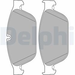 DELPHI set placute frana, frana disc DELPHI LP2239 - centralcar