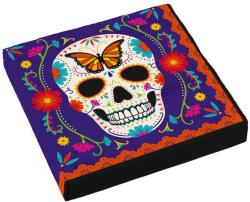 Amscan Servetele dia de los muertos 33x33 cm Costum bal mascat copii