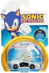 Sonic - vehicul din metal cu figurina 1: 64, silver, s5 (B40921) Figurina