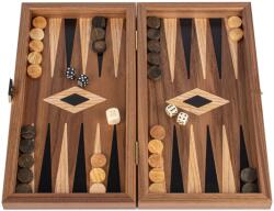 Manopoulos Set de sah, table si dame 3 in 1 din lemn de nuc realizat manual - magazinuldesah - 475,00 RON Joc de societate
