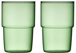 Lyngby pohár szett Torino 400 ml 2 db - zöld Univerzális méret
