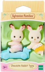 EPOCH Figurine Sylvanian Families - Gemenii Iepurasi Chocolate (SF5420) Figurina