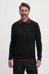 Giorgio Armani pulóver könnyű, férfi, fekete, 6DZM6K ZM4DZ - fekete XXL