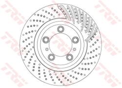 TRW Disc frana TRW SINGLE DF6721S (DF6721S)