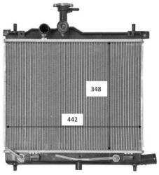 NRF hűtő, motorhűtés NRF 58460 (58460)