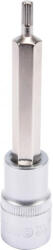 TOYA Bithegy dugófejjel SPLINE M5 1/2" hosszú (YT-04350) (YT-04350)