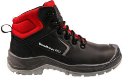 Bormann MUNKAVÉDELMI BAKANCS S3 FEKETE, NUBUKK BŐR, VÍZÁLLÓ, LEON MÉRET 43 (BPP8203) (BPP8203)