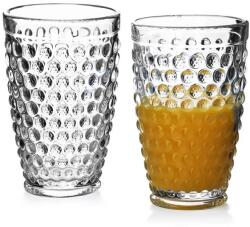 Affek Design pohár szett Elise Dots 380 ml 6 db - áttetsző Univerzális méret