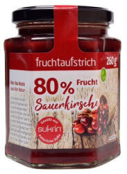 Biosüße Sukrin lekvár meggy 260 g - foodker