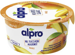 Alpro szójagurt mangós hozzáadott cukrot nem tartalmaz 135 g - foodker