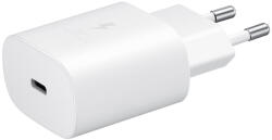 Samsung EP-TA800EWE USB-C gyári hálózati adapter, 25W, (doboz nélküli), fehér