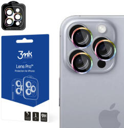 3mk Protection Lens Protection Pro Camera Cover kamera lencse védő edzett üveg iPhone 16 Pro /16 Pro Max, színes
