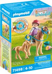 Playmobil Copil cu ponei si manz (PM71498)