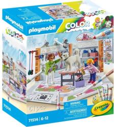 Playmobil Color salon pentru caini (PM71514)