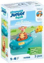 Playmobil Junior Disney plimbare cu barca gonflabila a lui Tigger (PM71704)