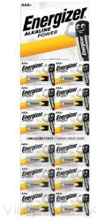 Energizer Power kartella 1's AAA mikro E92 - alkuguru