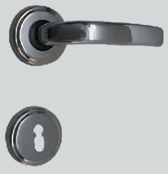 Gomboss/Perfekto Márton Körrozettás Fényes Króm Csak Kilincs Felső Rozettán (20-601261-50-K)