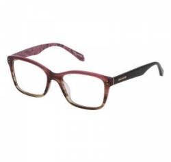 Zadig & Voltaire Ramă de Ochelari Damă Zadig & Voltaire VZV163520ACN Maro Roșu (ø 52 mm)