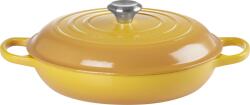 Le Creuset Oală Gourmet Signature scundă 30 cm galben solar (21180306724430)
