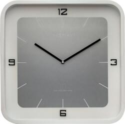 NeXtime Ceas de perete Square Wall alb (3518WI)