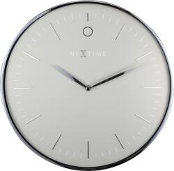 NeXtime Ceas de perete Glamour gri-argintiu (3235GS)